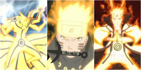 Naruto: Every Form Of Naruto's Nine-Tails Chakra Mode, Ranked