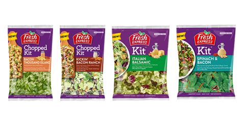 Fresh Express Launches Four New Salad Kits with Unique Ingredients