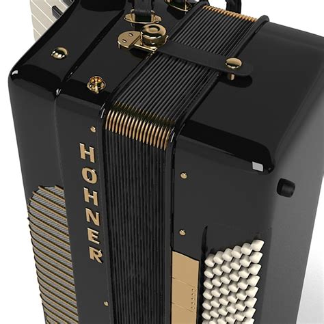 3d Model Hohner Accordion