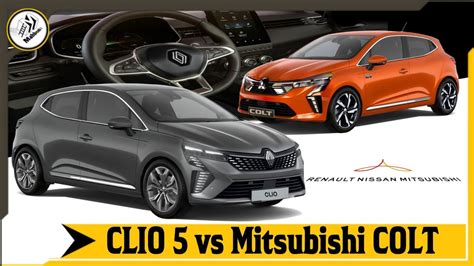 Mitsubishi colt vs Renault Clio 5 - YouTube