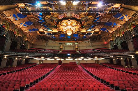 View from the stage of the Pantages Theatre in Hollywood