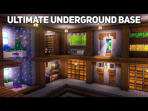 Minecraft Underground Base Ideas