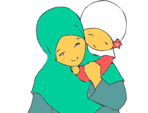 Inspirasi 21+ Gambar Kartun Muslimah Tentang Ibu