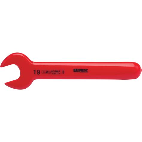 Single End, Insulated Open End Spanner, 24mm, Metric - TPC2000