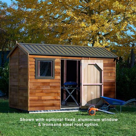 Regent 3.6 x 1.9m Cedar FJ Shed - Kiwi Garden Sheds