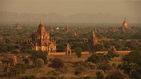 Wallpaper Bagan Temples, Myanmar, travel, tourism, booking ...