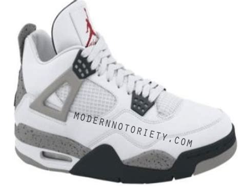 Air Jordan IV (4) Retro White / Cement- SneakerFiles