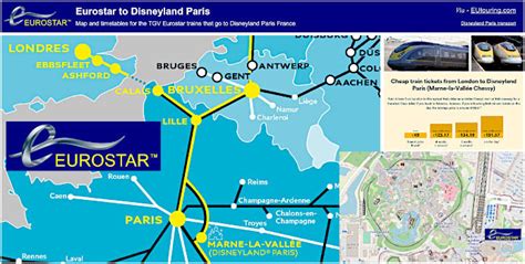 Transportation From London To Disneyland Paris - Transport Informations ...