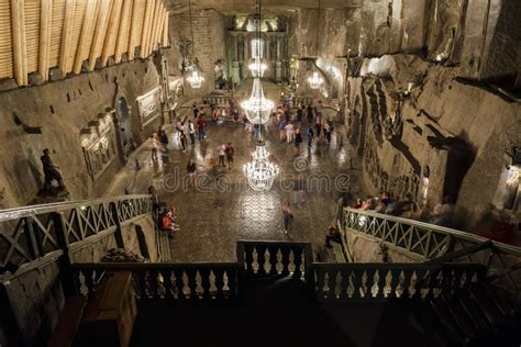 Wieliczka Salt Mine Museum in Krakow, Poland Editorial Photography ...