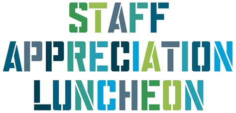 Staff Appreciation Templates