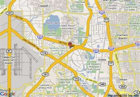 Map of Irving Texas - TravelsMaps.Com