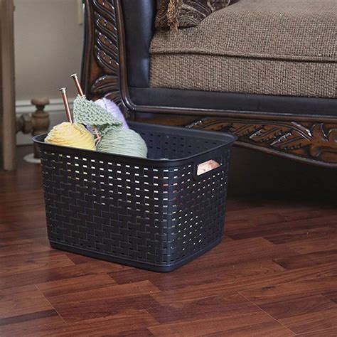 Sterilite 18 Piece Count Brown Plastic Laundry Basket at Lowes.com