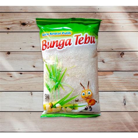 Jual Gula pasir kemasan 500gr/gula pasir 1/2kg bunga tebu | Shopee Indonesia