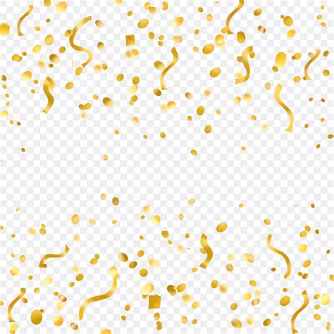 Birthday Party PNG Transparent, Birthday Party Gold Color Dried Paper, Golden, Paper Strip ...