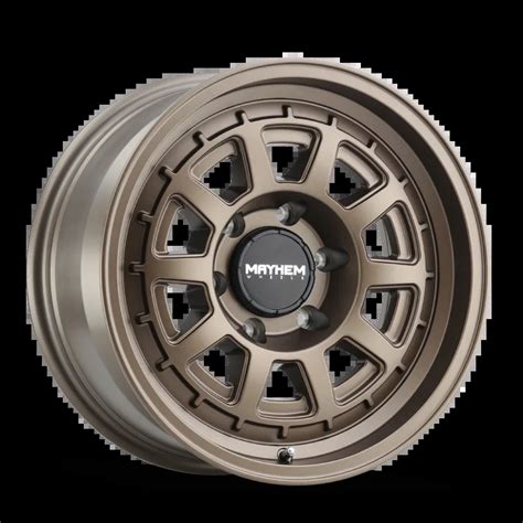 8303-8936MZ: 18x9 6x135 0 Offset Mayhem Rims VOYAGER DARK BRONZE