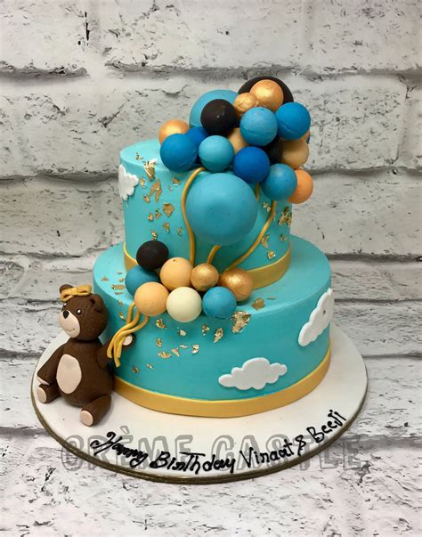 Teddy Chocolate Balls Cake – Creme Castle