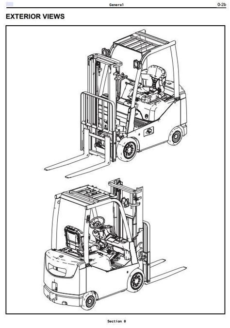 Toyota Forklift 7fgcu25 Owners Manual