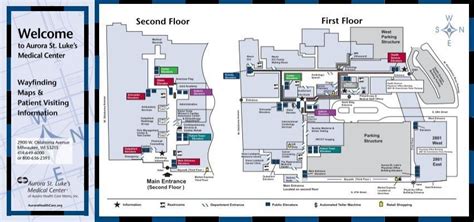 Aurora St. Luke's Medical Center Wayfinding Map - Aurora Health ... St ...