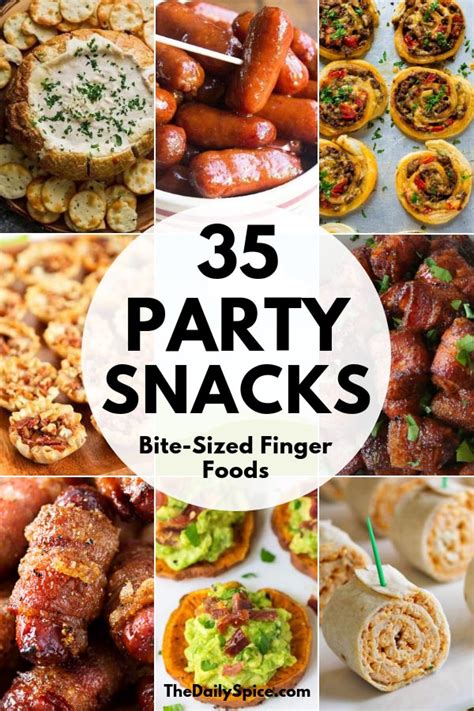 35 Perfect Party Finger Foods: Party Appetizers - The Daily Spice