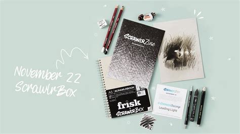 Unboxing Art Supplies! Let's Take A Look Inside The November 2022 ...