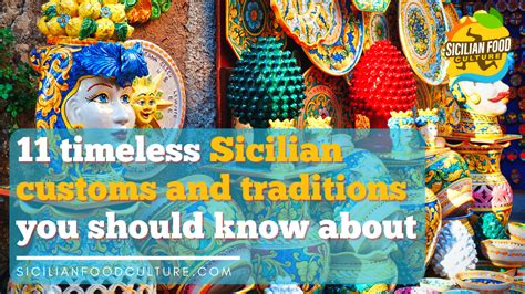 11 timeless Sicilian customs and traditions you should know about (not just - Sicilian Food Culture