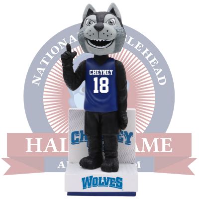 Cheyney University of Pennsylvania Wolves Mascot Bobblehead – National Bobblehead HOF Store