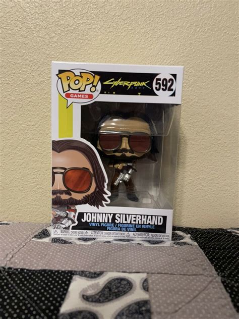 Mavin | Funko POP Video games Cyberpunk 2077 - Johnny Silverhand Figure 592 keanu reeves