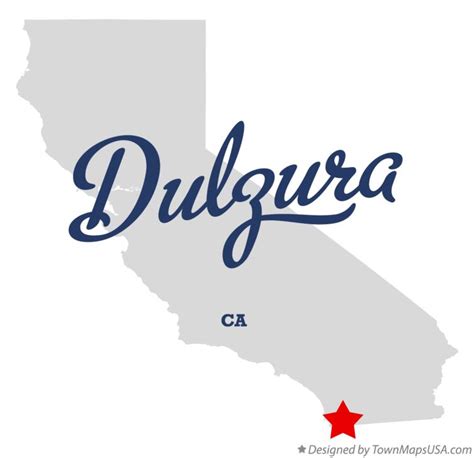 Map of Dulzura, CA, California