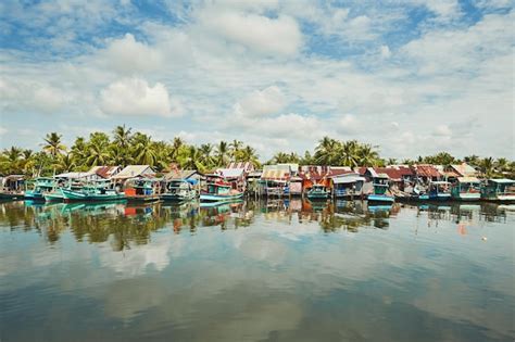 Premium Photo | Fishing boats in port