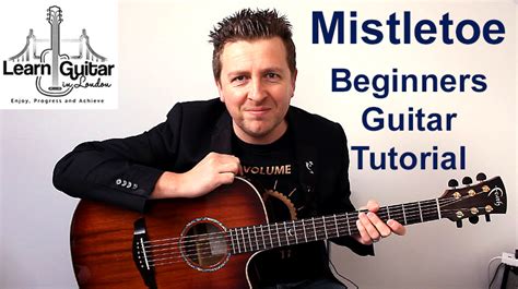 Mistletoe - Acoustic Guitar Tutorial - Beginners Christmas Song - Justin Bieber ...