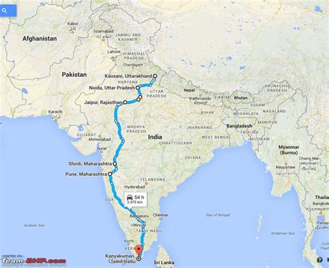 7618 kms Summer Road-Trip: Bangalore -> Kausani (Uttarakhand) -> Kanyakumari - Team-BHP