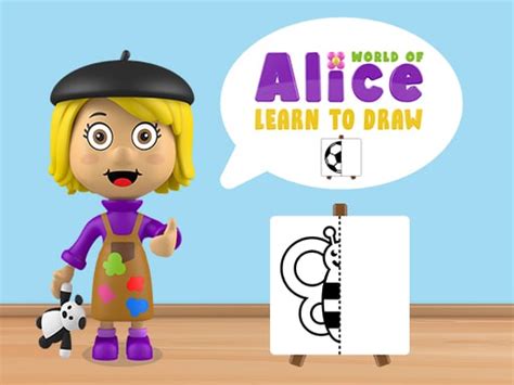 World of Alice Learn to Draw - Play World of Alice Learn to Draw game online at JFsky.com