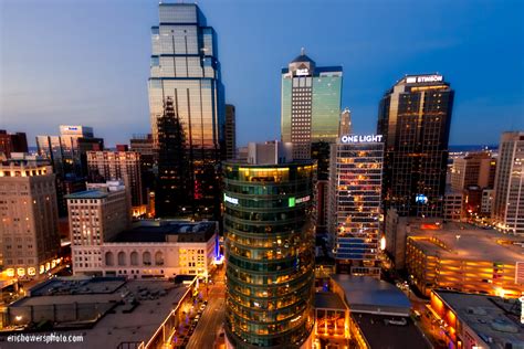 KC Downtown Skyline Aerial Close Up Photos - Photoblog