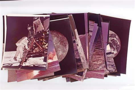 Lot - NASA 1960's Moon Landing Photographs