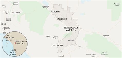 Temecula Wineries Map 2019