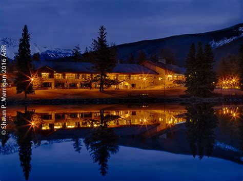 Jasper Park Lodge Evening