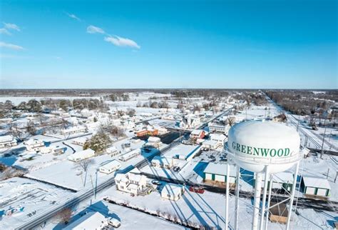 Greenwood, DE from above : r/Delaware