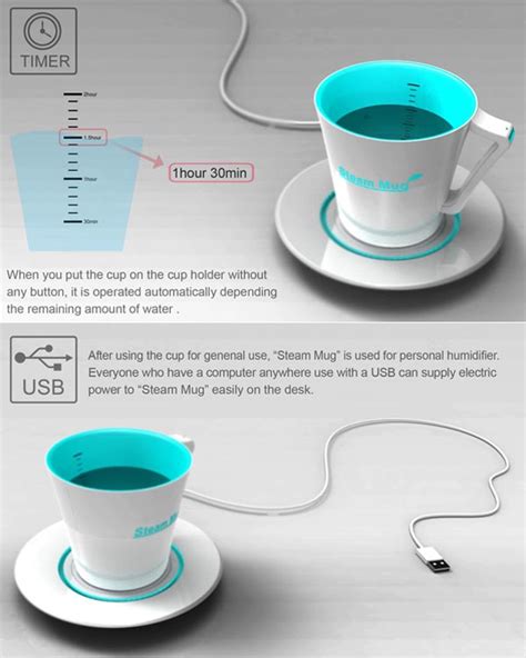 USB Powered Steam Mug | Gadgetsin