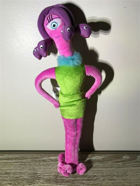 14" Disney Monsters Inc CELIA MAE STAMPED Plush Stuffed Animal | #3937619672