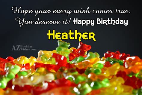 Happy Birthday Heather