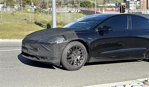 Tesla Model 3 'Highland' Refresh spotted with never-before-seen wheels