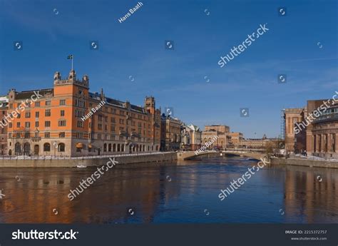 Swedish Parliament House Prime Ministers Office Stock Photo 2215372757 ...