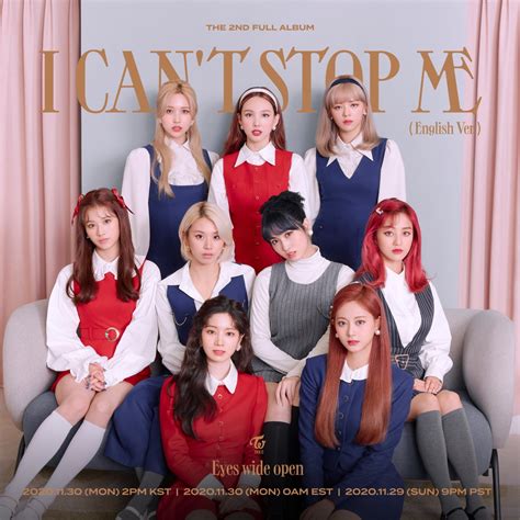 TWICE I CAN’T STOP ME (English Ver.) 歌詞 -【歌詞リリ】