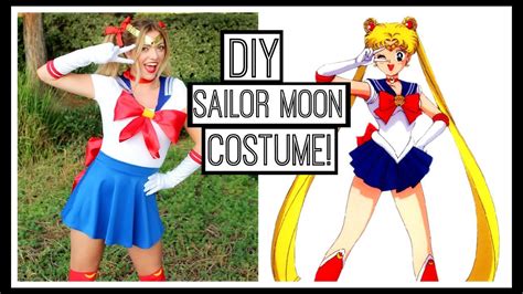 Sailor Moon DIY Halloween Costume! Style By Dani - YouTube