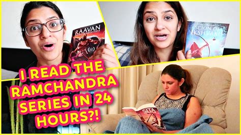 I Read The Ramchandra Series in 24 Hours?! | 24 Hour Readathon Vlog ...