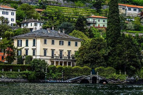 George Clooney Home At Lake Como Photograph by Marilyn Burton