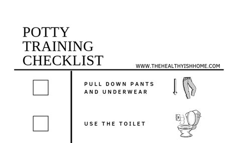 Potty Training Regression - The Healthy(ish) Home