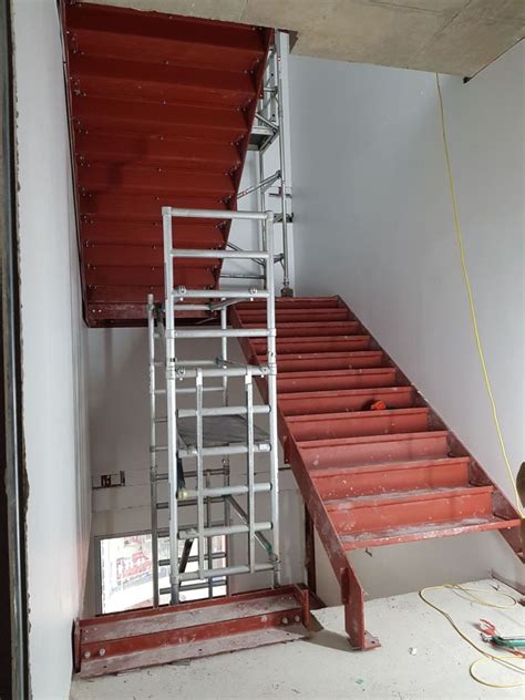 Internal Fire Escape Stairs for WeWork East Road – LSJ Engineering Ltd.