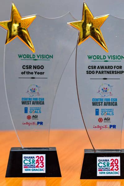 World Vision Ghana awarded 2023 Best CSR NGO, CSR Award for SDG - MyJoyOnline