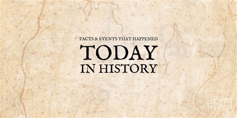 Today In History